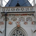 Wappenfries an der Ritterkapelle