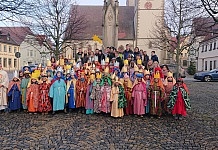 Sternsinger in Haßfurt unterwegs