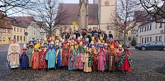 Sternsinger in Haßfurt unterwegs