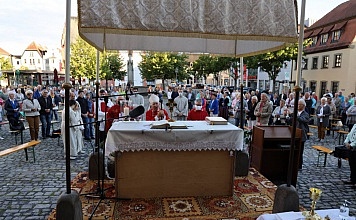 Kilianigottesdienst aus Haßfurt “mitten in der Welt”