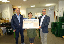 Spende der Pfarreiengemeinschaft an Haßfurter Tafel übergeben