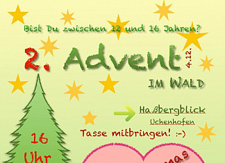 Advent im Wald für Jugendliche zwischen 12-16 Jahren am 2. Advent