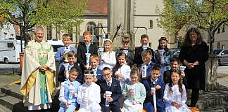 Kommunionkinder am 30. April 2023