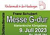 Orchestermesse am Sonntag, 16. Juli um 10:00 Uhr in der Pfarrkirche St. Kilian mit Kantorei Haßberge