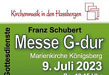 Orchestermesse am Sonntag, 16. Juli um 10:00 Uhr in der Pfarrkirche St. Kilian mit Kantorei Haßberge