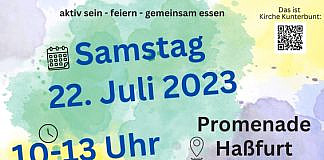 Kirche Kunterbunt am Samstag, 22. Juli von 10-13 Uhr
