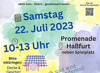 Kirche Kunterbunt am Samstag, 22. Juli von 10-13 Uhr