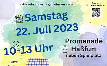 Kirche Kunterbunt am Samstag, 22. Juli von 10-13 Uhr