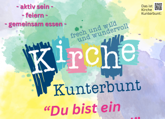 Kirche Kunterbunt am Samstag 14.10. von 10-13 Uhr
