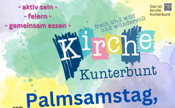 Kirche Kunterbunt Palm-Samstag 23.3.24