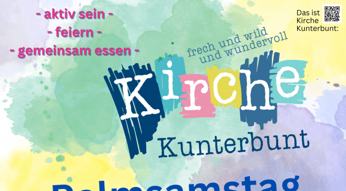 Kirche Kunterbunt Palm-Samstag 23.3.24