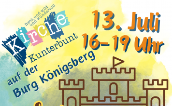 felsenfest & stark – 13. Juli 16-19 Uhr – Kirche Kunterbunt