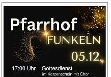 Pfarrhoffunkeln am 5.12.