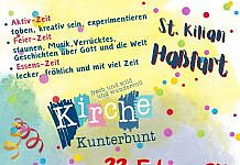 Kirche Kunterbunt am 22. Februar!