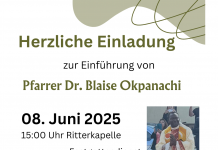 Einführung von Pfarrer Dr. Blaise Okpanachi!