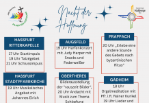 Herzliche Einladung zur Nacht der Hoffnung!