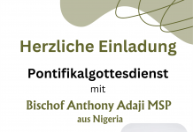 Herzliche Einladung zum Pontifikalgottesdienst