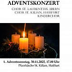 Adventskonzert am 30.11. um 17:00 Uhr in der Pfarrkirche St. Kilian Haßfurt
