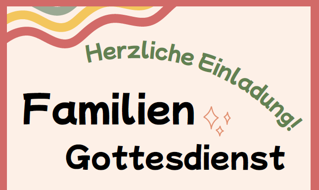 Herzliche Einladung zum Familiengottesdienst am 7.12. um 10:00 Uhr in der Pfarrkirche Haßfurt
