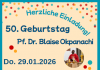 Herzliche Einladung zum Geburtstag von Pfr. Dr. Blaise Okpanachi!