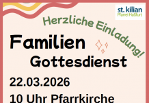 Herzliche Einladung zum Familiengottesdienst!
