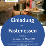 Herzliche Einladung zum Fastenessen in Haßfurt!