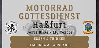 Motorrad-Gottesdienst in Haßfurt