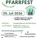 Pfarrfest St. Kilian Haßfurt am 5. Juli