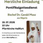 Besuch von Bischof Gerald Musa aus Nigeria