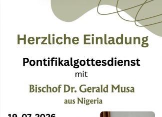 Besuch von Bischof Gerald Musa aus Nigeria