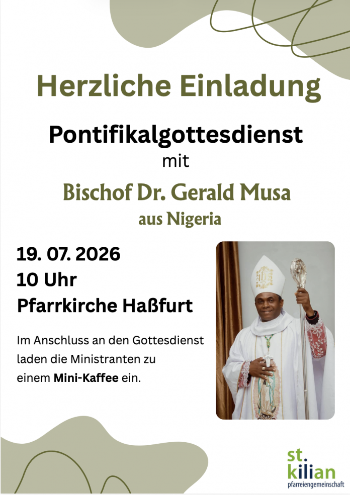 Bischof Musa Gottesdienst