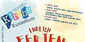 Kirche Kunterbunt “Endlich Ferien”