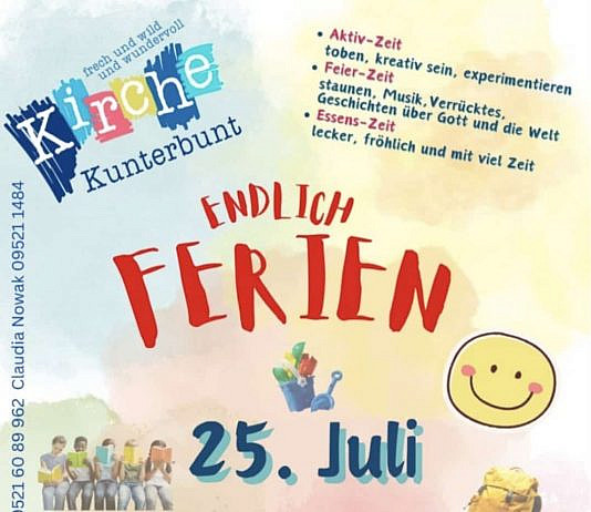 Kirche Kunterbunt “Endlich Ferien”