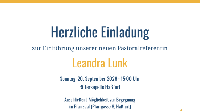 Einführung Pastoralreferentin Leandra Lunk