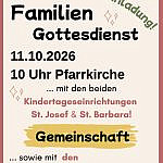 Familiengottesdienst “Gemeinschaft”